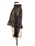 BCBGeneration 100% Polyester Black Long Sleeve Blouse Size M - photo 5