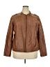 Maurices 100% Polyurethane Brown Jacket Size 2X - photo 1