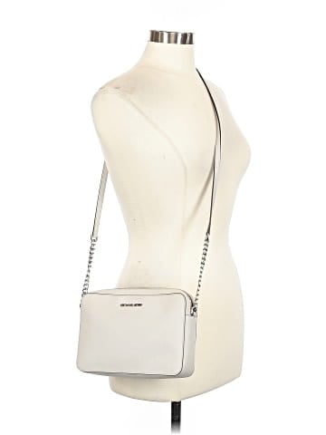 MICHAEL Michael Kors Leather Crossbody Bag (view 2)