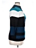 Carol Rose Color Block Blue Pullover Sweater Size XL - photo 4