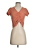 O'Neill Orange Short Sleeve Top Size S - photo 1