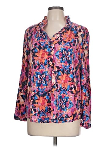 Nic + Zoe Long Sleeve Blouse (view 1)