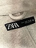Zara Gray 3/4 Sleeve Button-Down Shirt Size S - photo 7