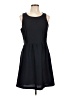 Olive and Oak 100% Polyester Solid Black Casual Dress Size L - photo 1