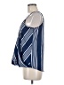 Unbranded Blue Sleeveless Blouse Size M - photo 5