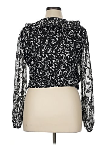 Bebe Long Sleeve Blouse (view 2)