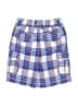 Gap 100% Cotton Plaid Blue Cargo Shorts Size 4T - photo 2