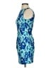Amanda Uprichard 100% Polyester Paisley Blue Cocktail Dress Size XS - photo 5