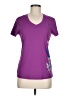 Reebok 100% Polyester Purple Active T-Shirt Size M - photo 1