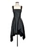 BCBGMAXAZRIA 100% Polyurethane Solid Gray Cocktail Dress Size XS - photo 1