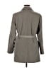Anne Klein II Gray Trenchcoat Size XL - photo 2