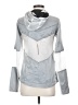 Nike 100% Nylon Color Block Silver Track Jacket Size XS - photo 2