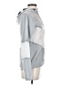 Nike 100% Nylon Color Block Silver Track Jacket Size XS - photo 4