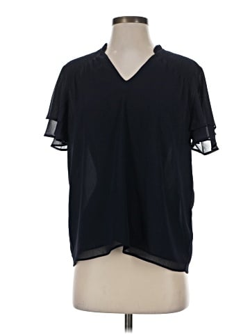 Ann Taylor Short Sleeve Blouse (view 1)