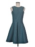Armani Exchange Argyle Teal Cocktail Dress Size 6 - photo 1