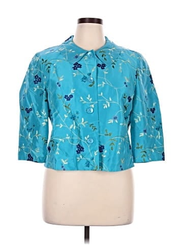 Talbots 3/4 Sleeve Silk Top (view 1)