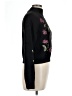 Alya Floral Black Pullover Sweater Size L - photo 4