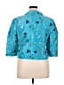 Talbots 100% Silk Teal 3/4 Sleeve Silk Top Size 16 - photo 2