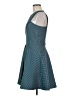 Armani Exchange Argyle Teal Cocktail Dress Size 6 - photo 5