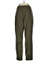 Leith Solid Green Casual Pants Size M - photo 2