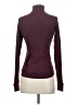 Lululemon Athletica Burgundy Track Jacket Size 2 - photo 2