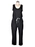 Zella Solid Black Jumpsuit Size L - photo 1