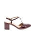 J.Crew Burgundy Heels Size 7 - photo 1