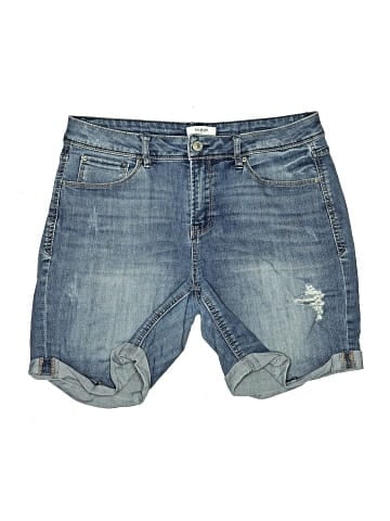 Kensie Denim Shorts (view 1)