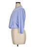 Danny And Nicole Blue 3/4 Sleeve Blouse Size XL - photo 5
