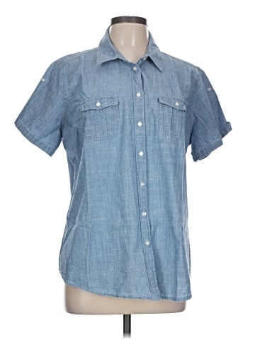 Bit & Bridle Short Sleeve Button-Down Shirt (view 1)