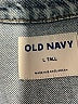 Old Navy 100% Cotton Blue Denim Jacket Size L (tall) - photo 6