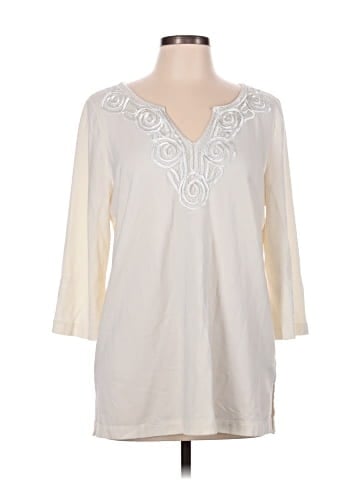 Dana Buchman 3/4 Sleeve Blouse (view 1)