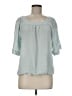 Gap Teal 3/4 Sleeve Blouse Size M - photo 1