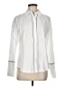 Anne Klein White Long Sleeve Button-Down Shirt Size M - photo 1