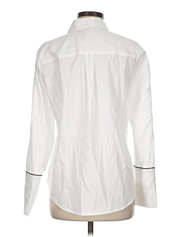 Anne Klein Long Sleeve Button-Down Shirt (view 2)
