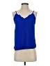 Monteau Blue Sleeveless Top Size S - photo 1