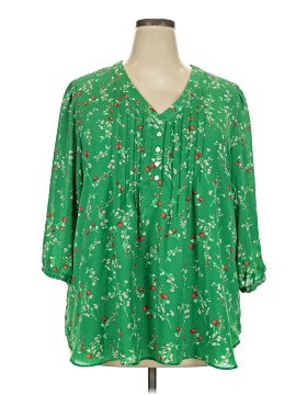 Rose + Olive 3/4 Sleeve Blouse