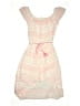 Jessica Simpson Stripes Pink Dress Size L (kids) - photo 1