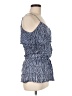Forever 21 100% Rayon Blue Sleeveless Blouse Size M - photo 4