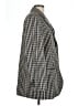Everlane Checkered-gingham Ivory Blazer Size 12 - photo 4