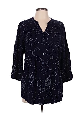 Coldwater Creek 3/4 Sleeve Blouse (view 1)
