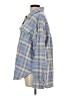 American Eagle Outfitters Plaid Blue Jacket Size L - photo 5