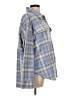 American Eagle Outfitters Plaid Blue Jacket Size L - photo 4