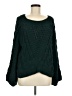 Express Solid Green Pullover Sweater Size M - photo 1