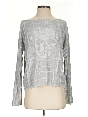 Skull Cashmere Long Sleeve T-Shirt (view 1)