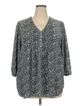 Rose + Olive 3/4 Sleeve Blouse