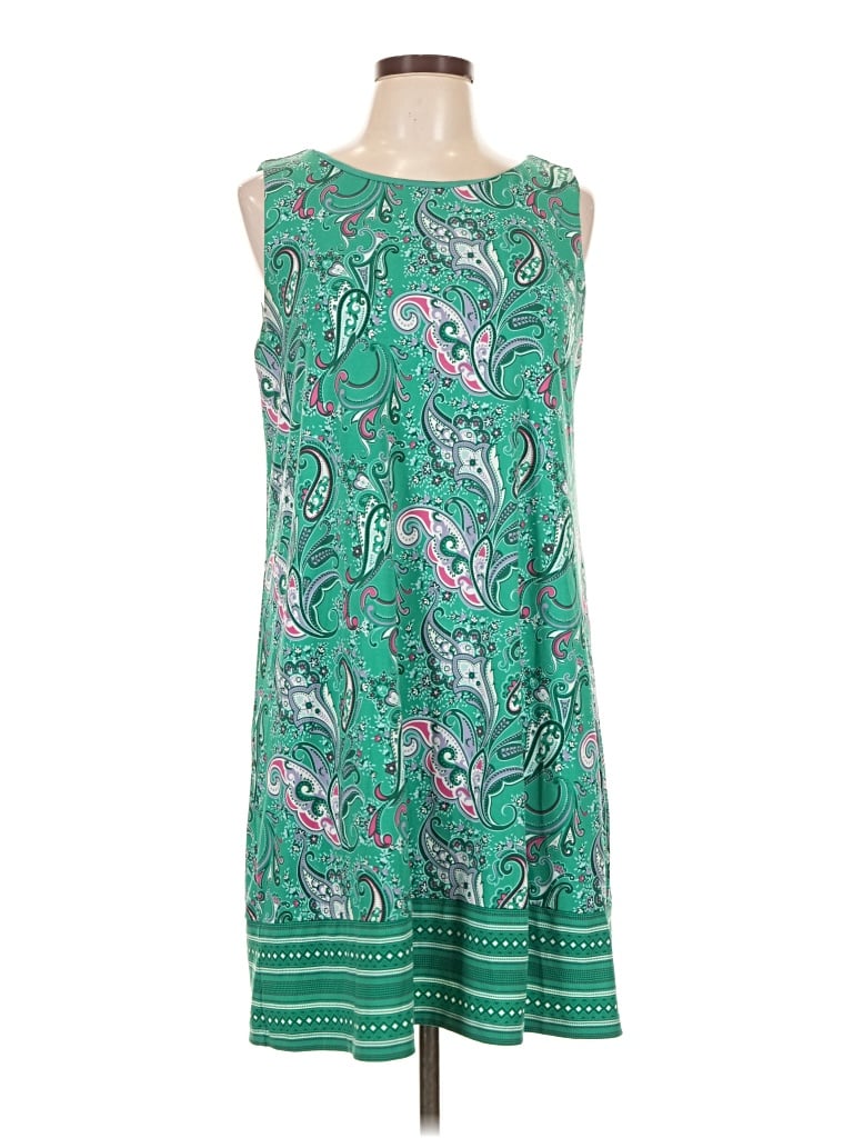 Pre-owned Magnolia Grace Casual Dress In Green