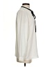 MNG Suit Ivory Long Sleeve Blouse Size XS - photo 4