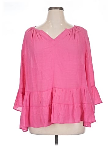 Counterparts 3/4 Sleeve Blouse (view 1)