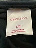 Xhilaration Solid Black Swimsuit Top Size L - photo 3